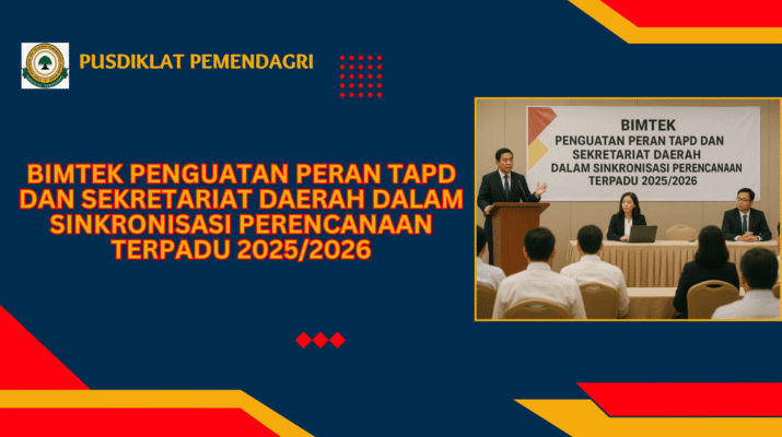 Bimtek Penguatan Peran TAPD dan Sekretariat Daerah Dalam Sinkronisasi Perencanaan Terpadu 2025/2026